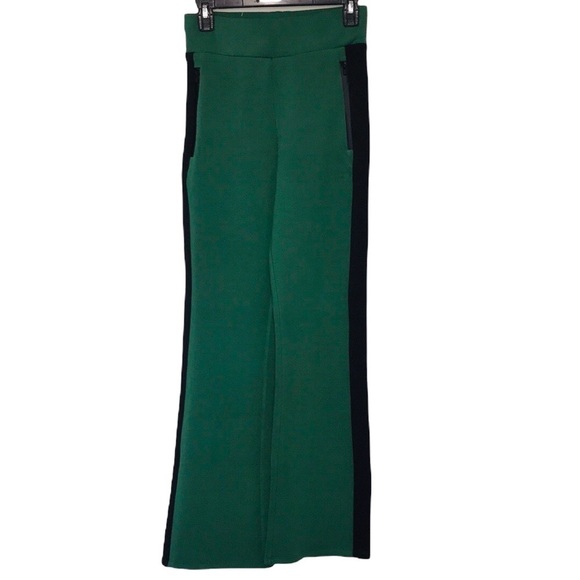 Michi Green Carve Flare Pants Size Small - Picture 4 of 10